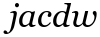 jacdw